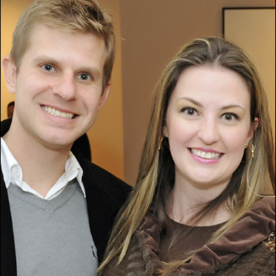 Carlos Eduardo Stival e Fernanda Bertoli