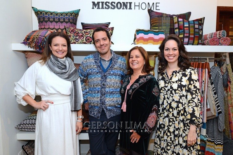 Cosy Home apresenta lançamentos Missoni Home para arquitetos durante coquetel