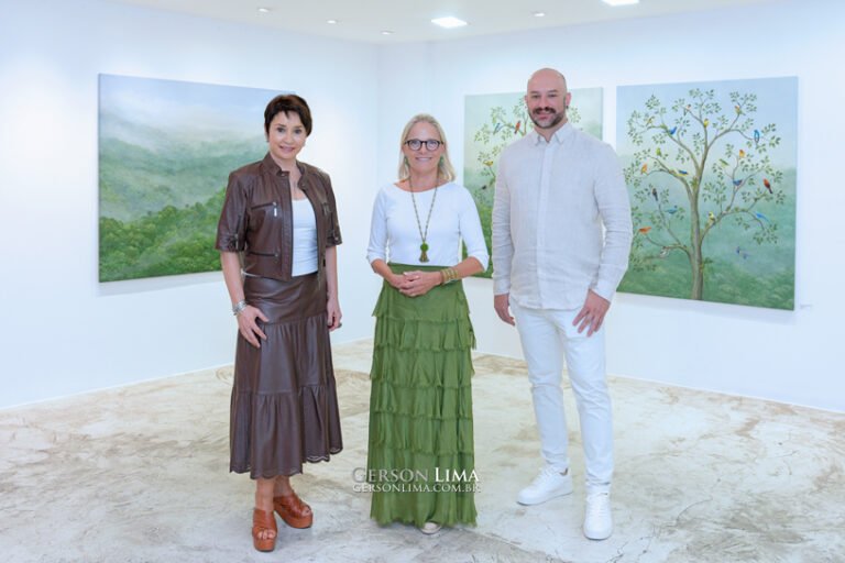 Frans Krajcberg e Lelli De Orleans e Bragança na Galeria Zilda Fraletti